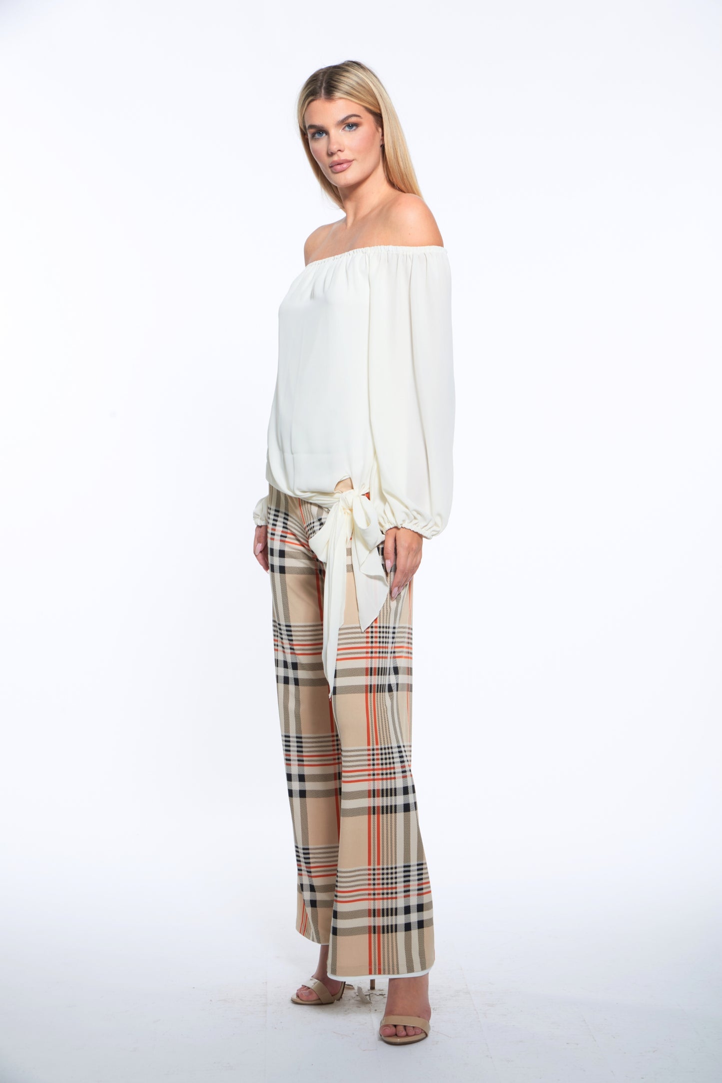 Luna Top Ivory