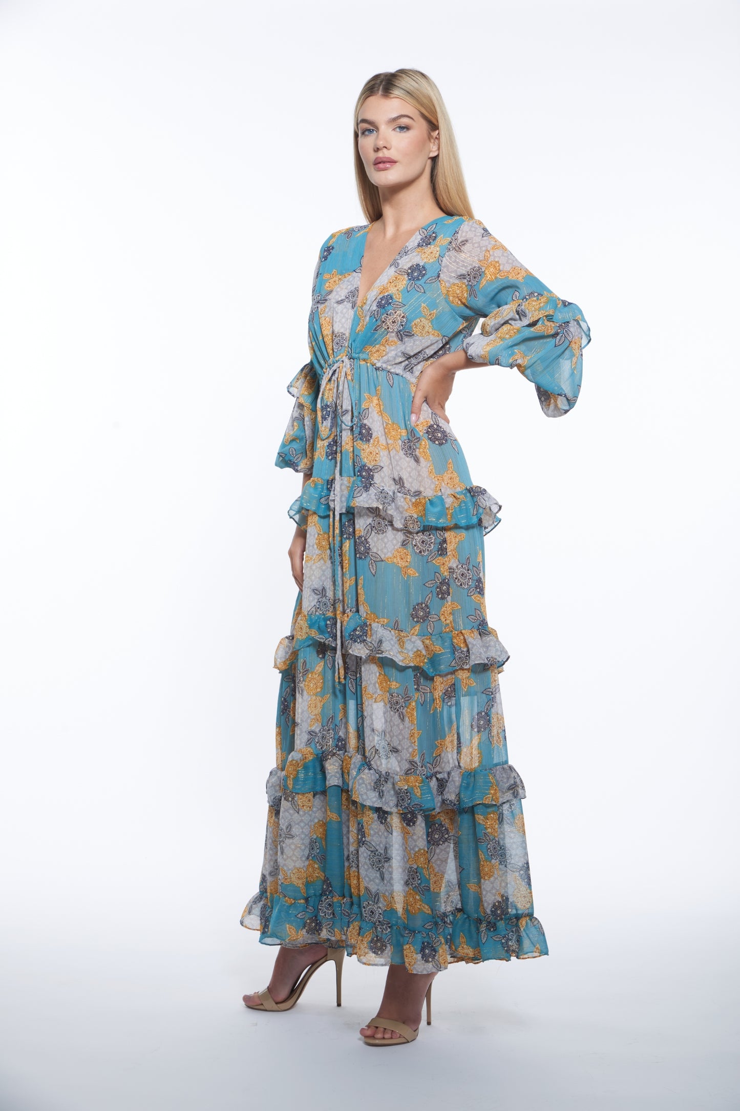 Lona Dress - Teal Dream