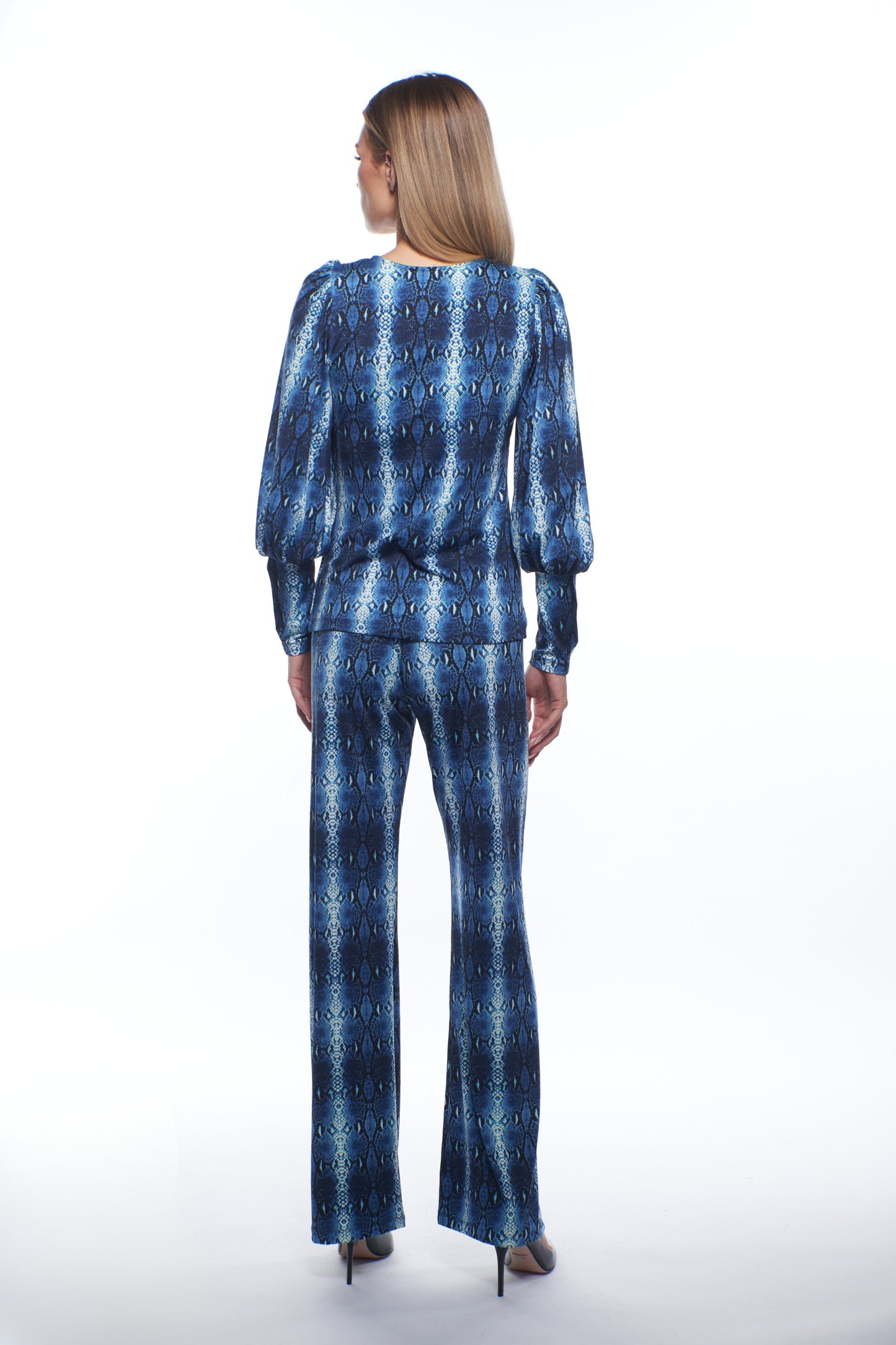 Debra Top – Blue Snake