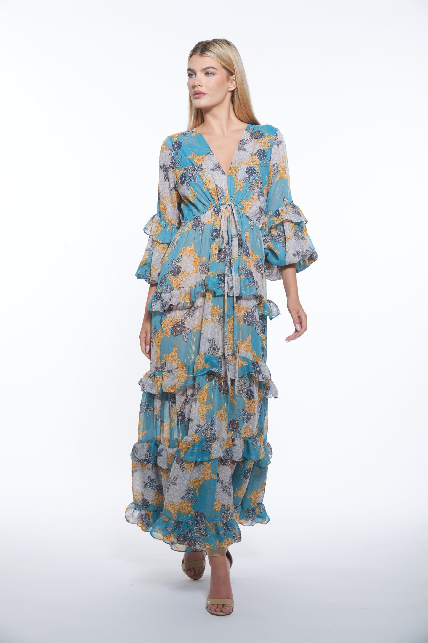 Lona Dress - Teal Dream