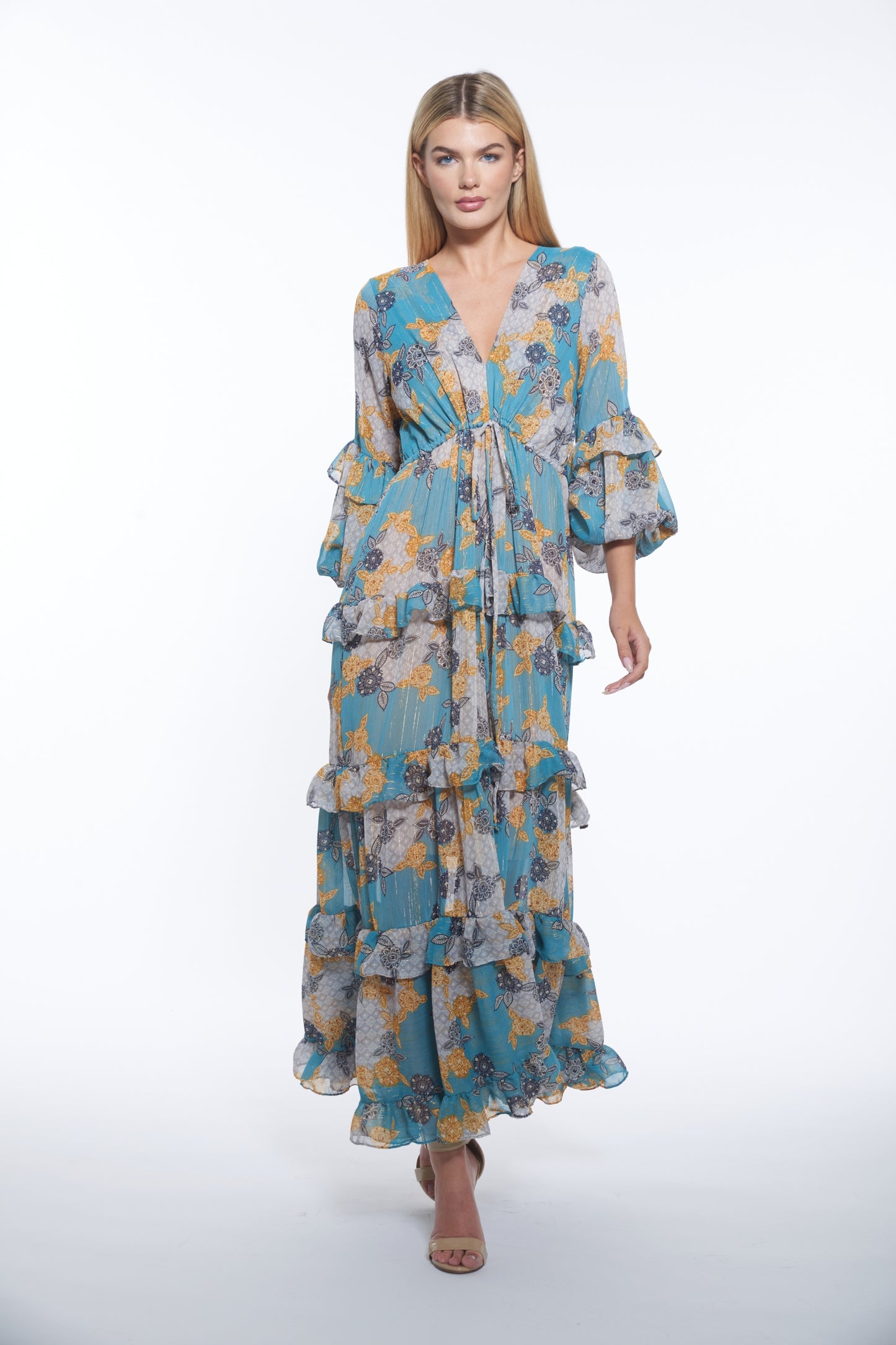 Lona Dress - Teal Dream