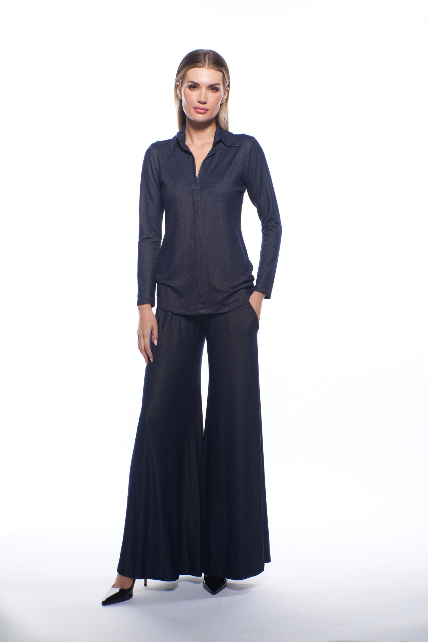 Anderson Top – Indigo
