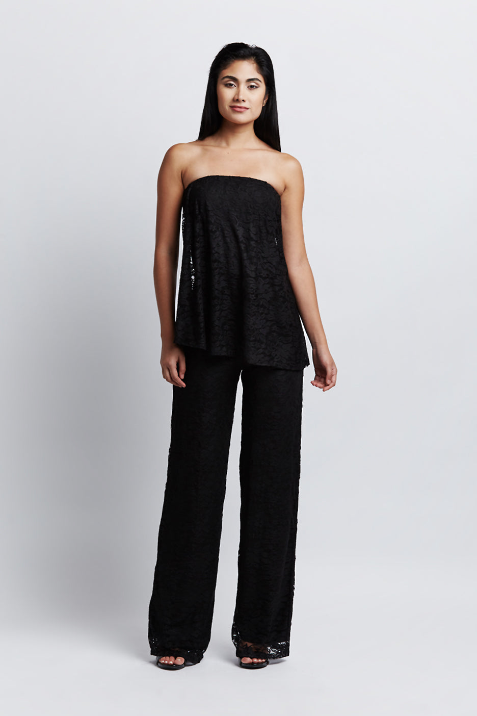 Ala Jumpsuit Black Lace