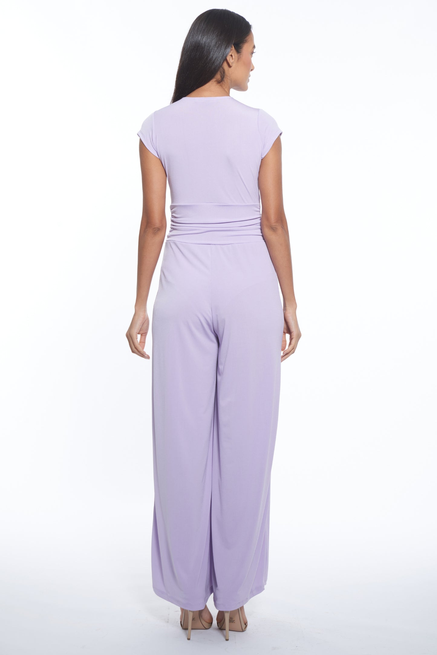 Amber SS Wide Leg Jumpsuit