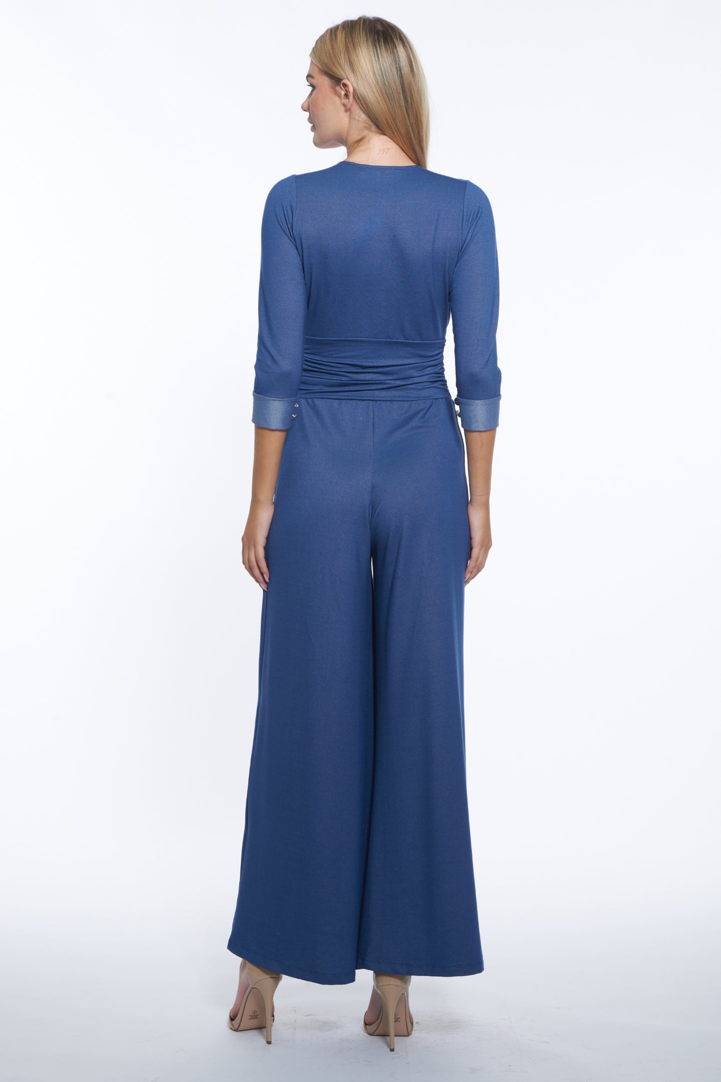 Amber Signature Wide Leg Jumpsuit