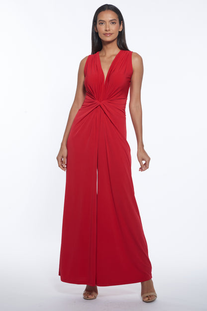 Amber Sleeveless Wide Leg Jumpsuit