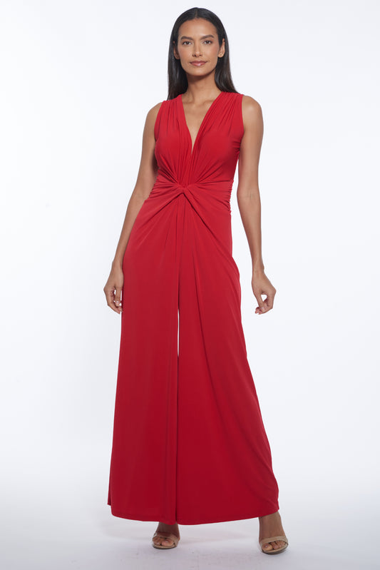 Amber Sleeveless Wide Leg Jumpsuit