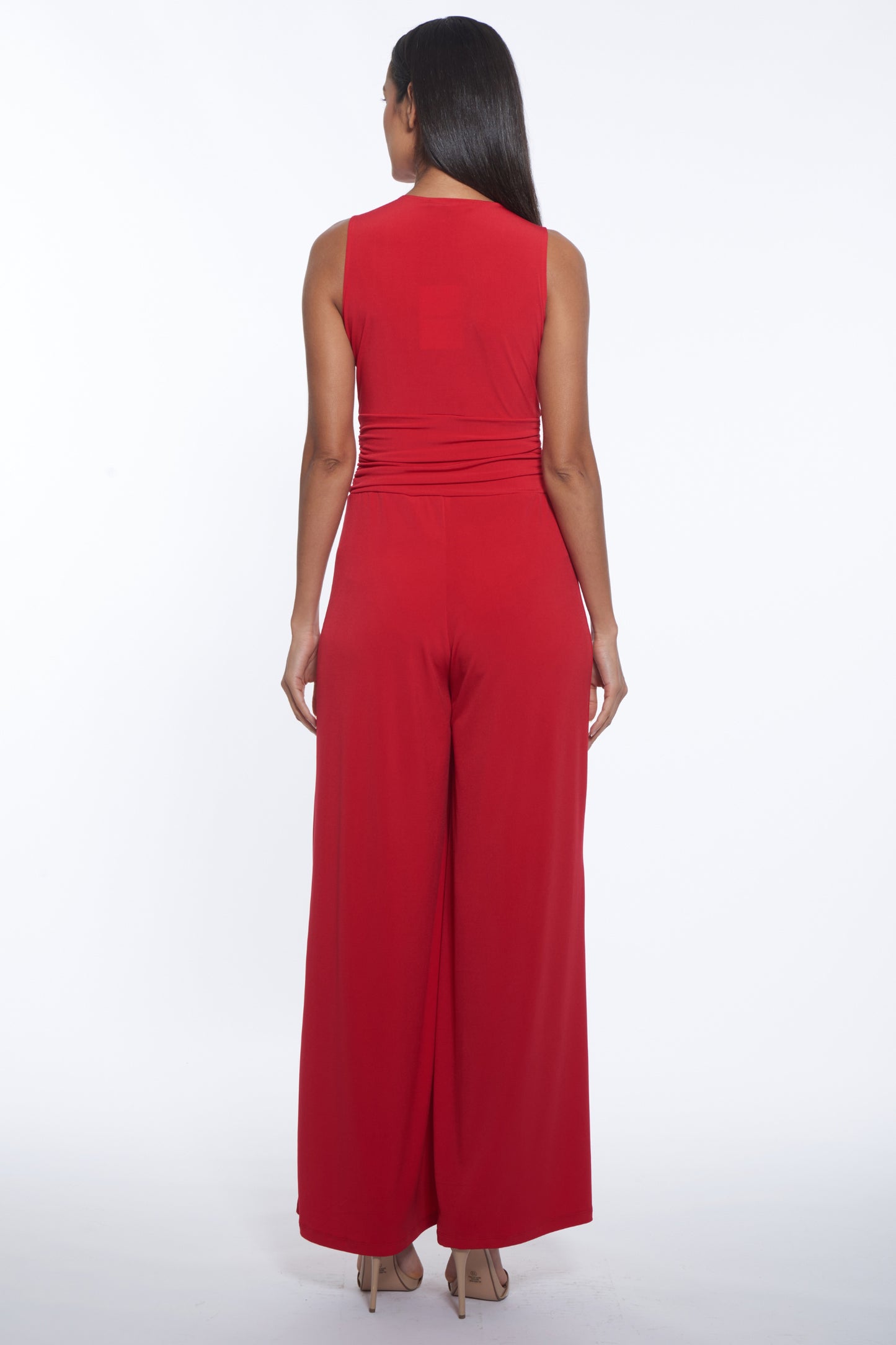 Amber Sleeveless Wide Leg Jumpsuit