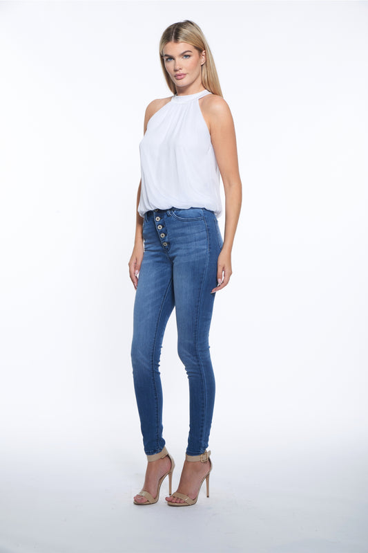 Alba Top in White by Lord Julian Chang