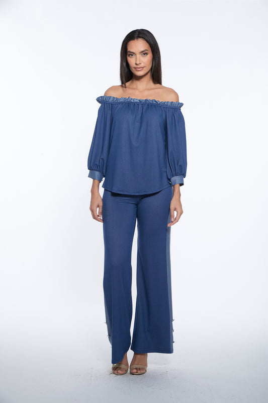 Nora Pant - Denim