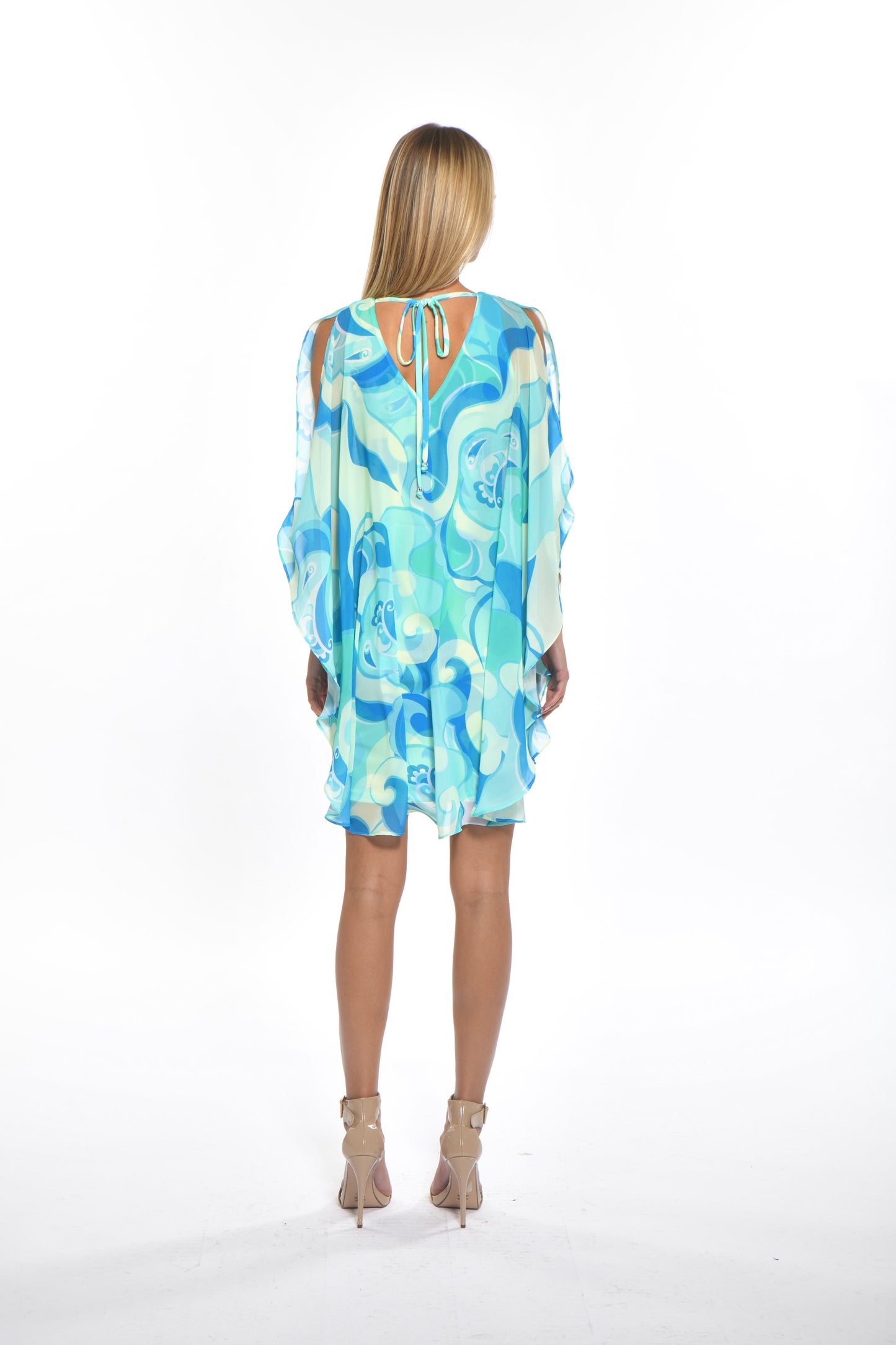 Avatar Dress - Blue Swirl