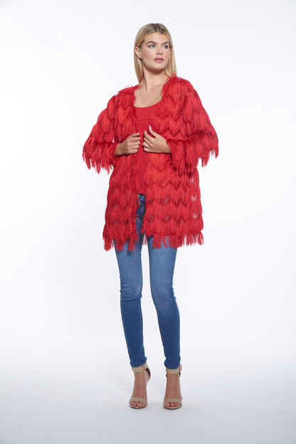 Duster - Red (Short)