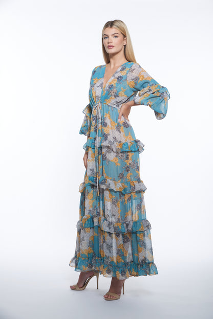Lona Dress - Teal Dream