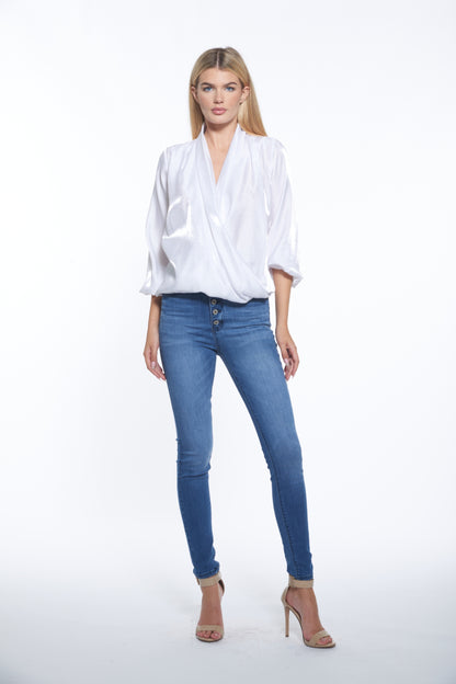 Ambrosia Top - Ice White