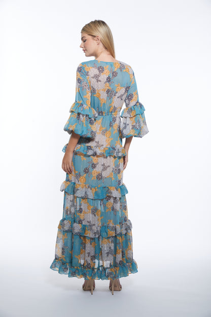 Lona Dress - Teal Dream