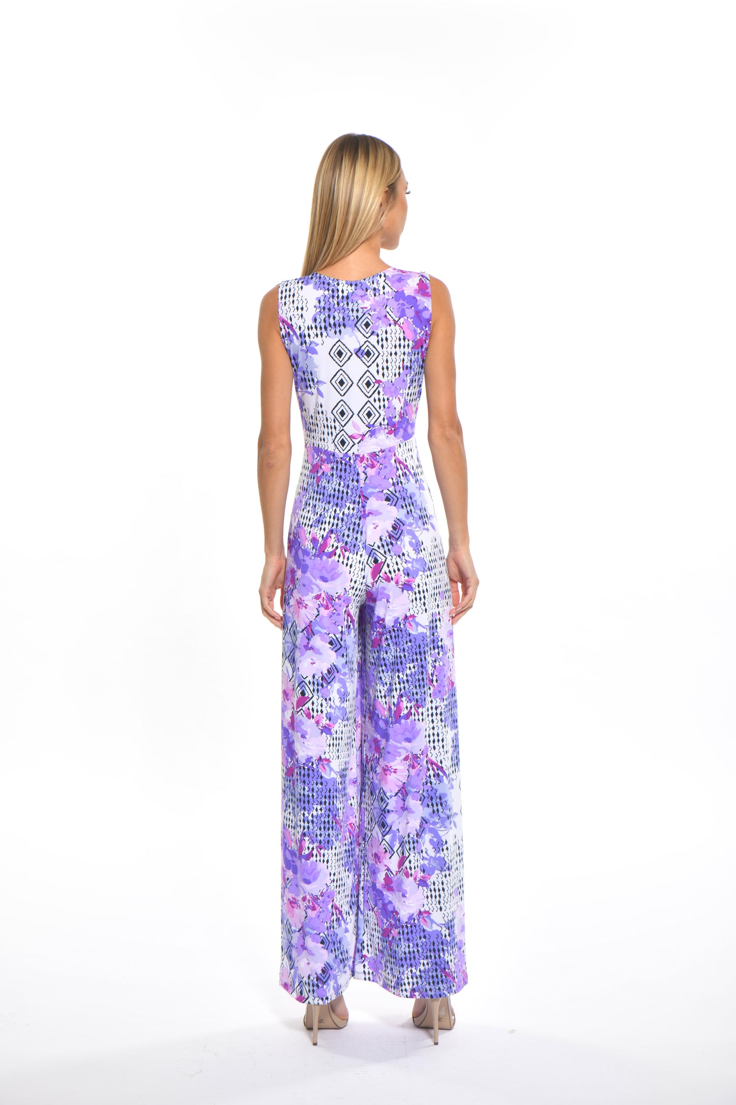 Keller Jumpsuit Lavender Flower