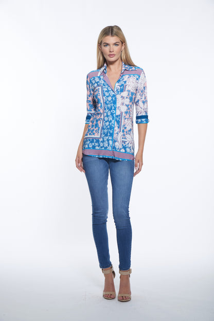 Tomas Top in Liberty Print Julian Chang
