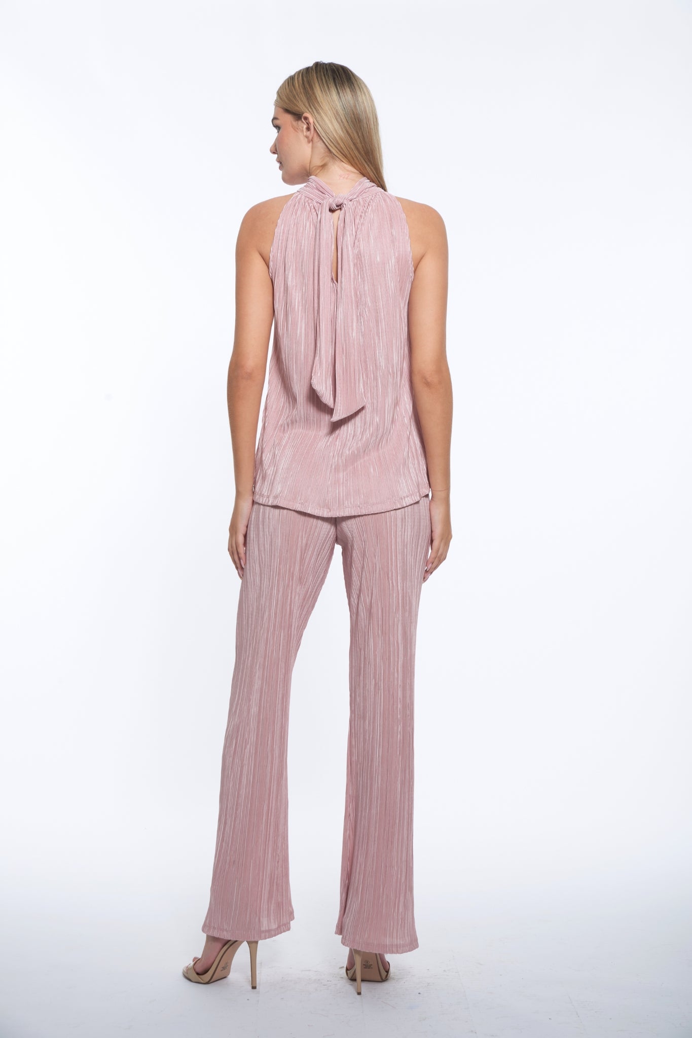 Hass Top - Blush Plisse