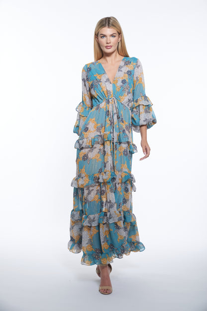 Lona Dress - Teal Dream