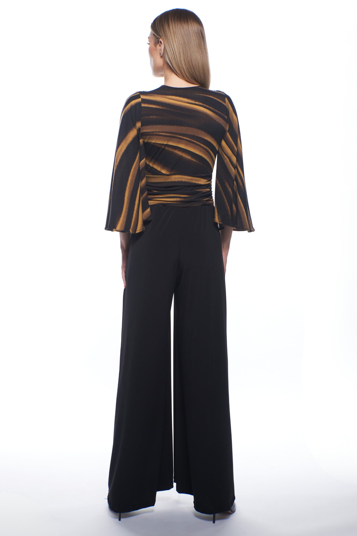 Percy Twist Wide-Leg Jumpsuit