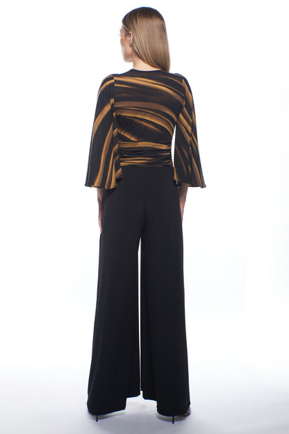 Percy Twist Wide-Leg Jumpsuit