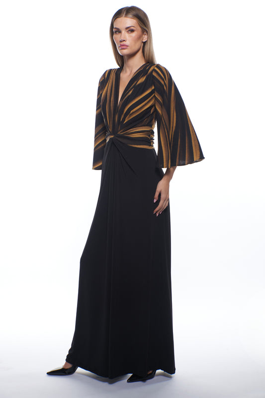 Percy Twist Wide-Leg Jumpsuit