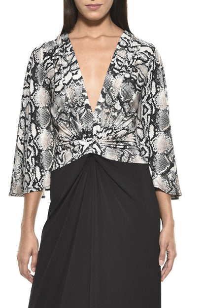 Percy Twist Wide-Leg Jumpsuit