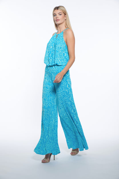 Walter Jumpsuit in Atlantis Print by Julian Chang