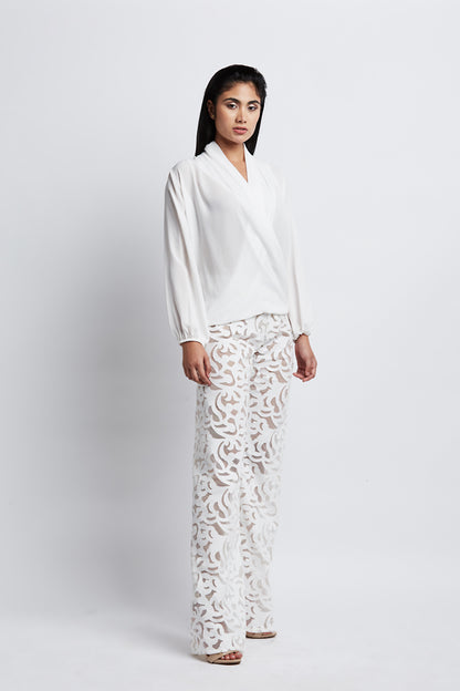 Ambrosia Top - Ivory